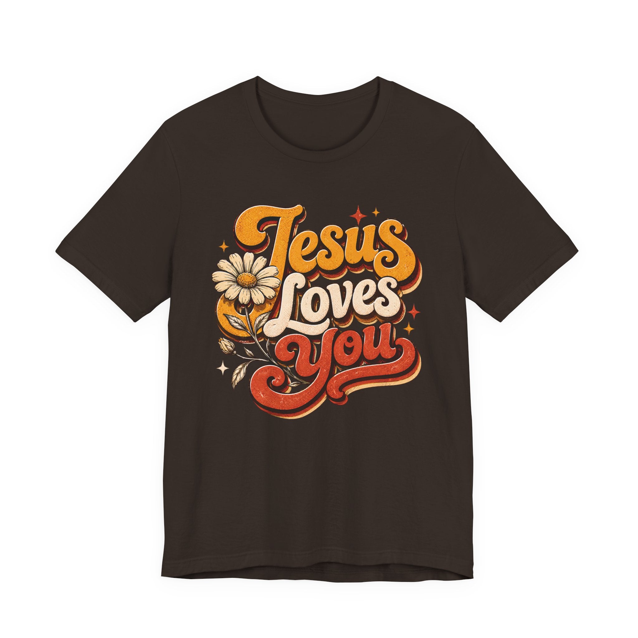 Jesus Loves You Retro T-shirt