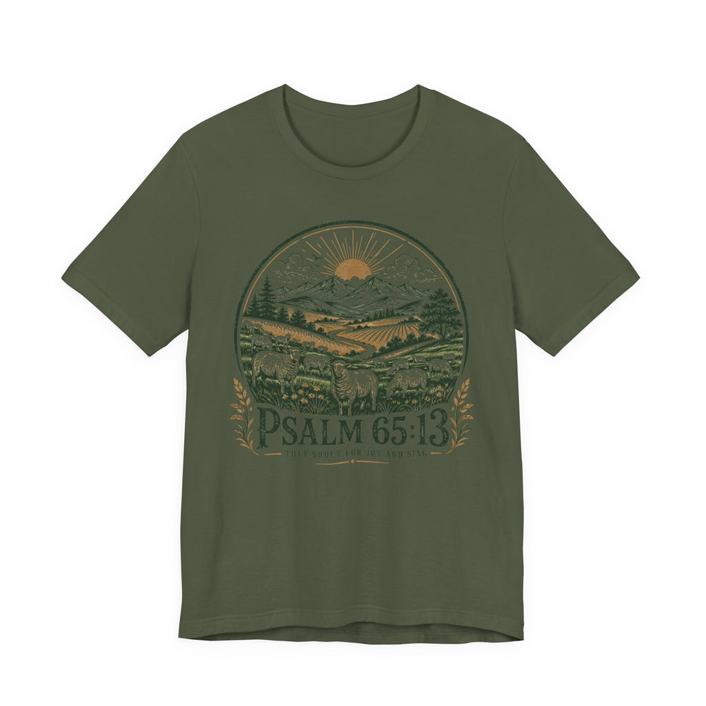 Psalm 65:13 T-Shirt