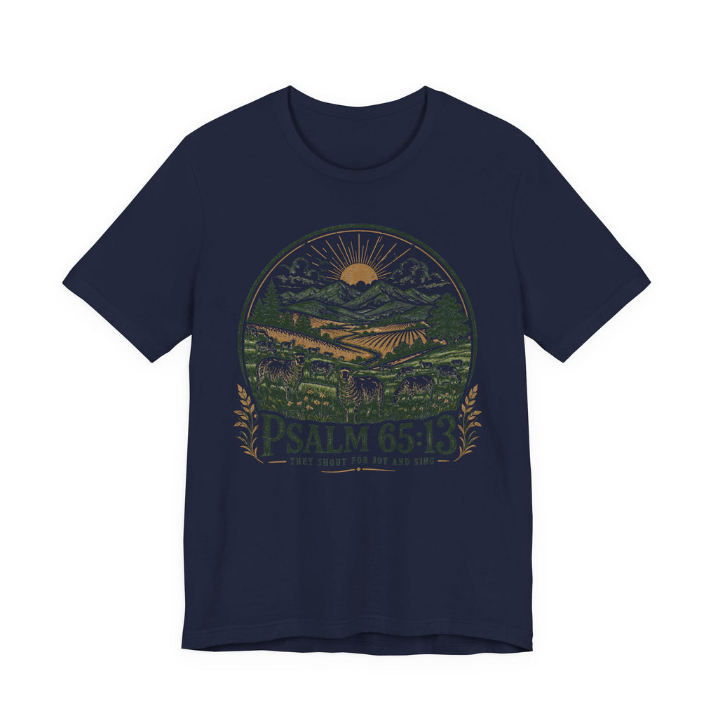 Psalm 65:13 T-Shirt