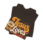 Jesus Loves You Retro T-shirt