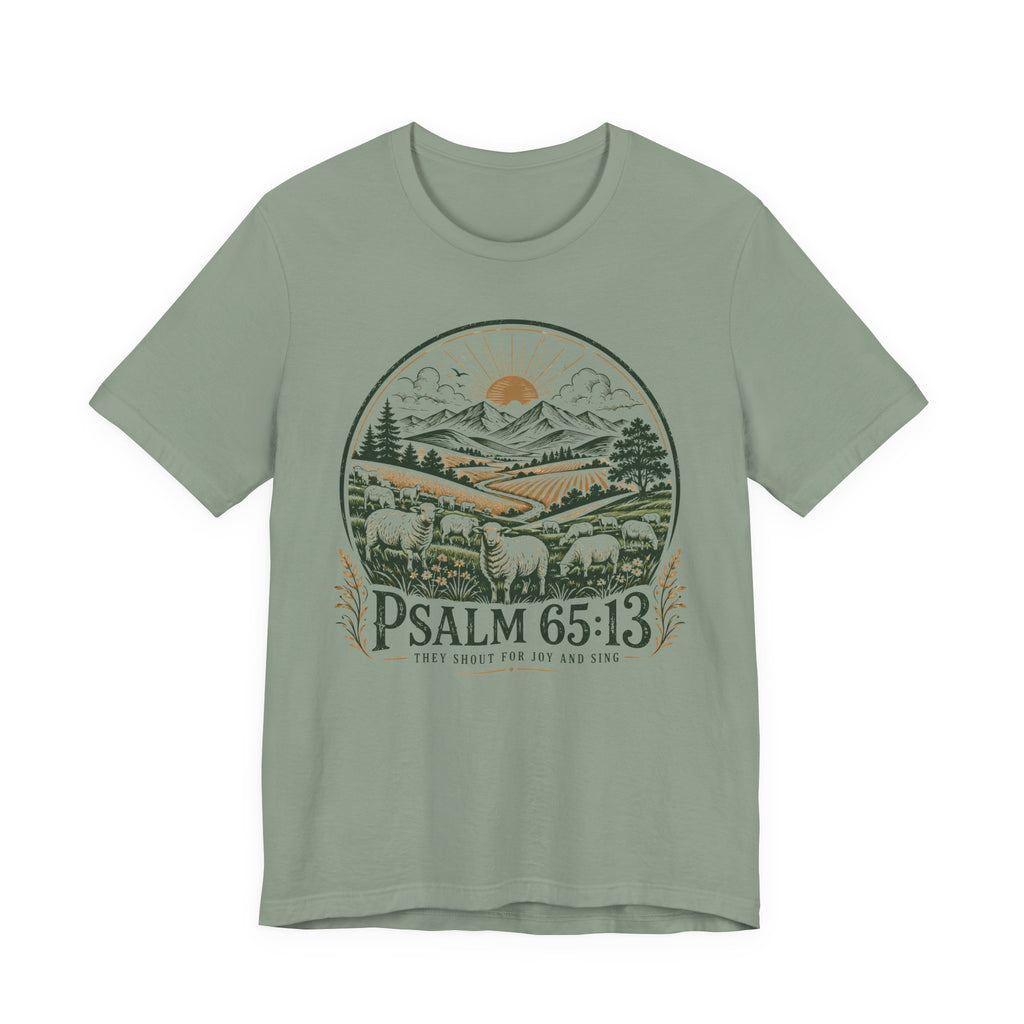 Psalm 65:13 T-Shirt